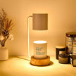 Kettlewell Candle Warmer Lamp Wooden Base Dimmer and Timer