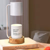 Kettlewell Candle Warmer Lamp Wooden Base Dimmer and Timer
