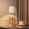 Kettlewell Candle Warmer Lamp Wooden Base Dimmer and Timer