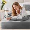 Skipton Bamboo Cooling Fitted Sheet Deep Pocket Three Sizes
