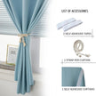 Keld Full Blackout Curtain Velcro Punch Free Sun Shield
