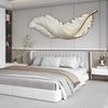 Grasmere Feather Wall Art Lamp LED Remote Dimmable Panel