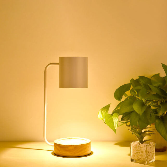Kettlewell Candle Warmer Lamp Wooden Base Dimmer and Timer