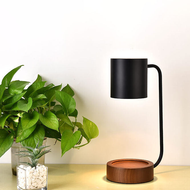 Kettlewell Candle Warmer Lamp Wooden Base Dimmer and Timer