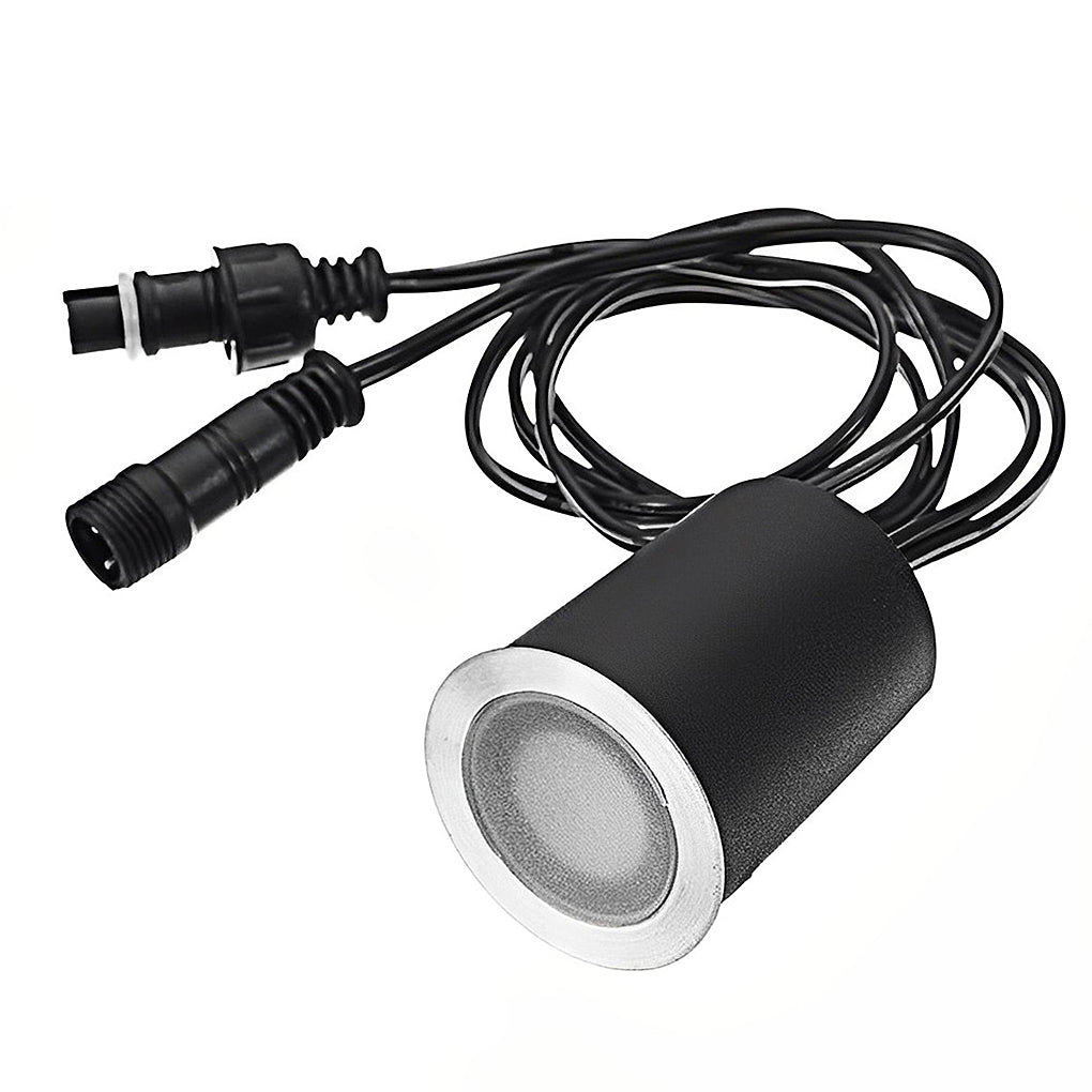 Whalton In Ground Deck Lights Set of 16 Stainless Steel