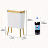 Kelham 15L Slim Waste Bin Odour Sealing Lid Raised Legs