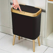 Kelham 15L Slim Waste Bin Odour Sealing Lid Raised Legs