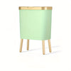 Kelham 15L Slim Waste Bin Odour Sealing Lid Raised Legs