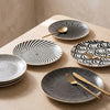 Euclid Dinner Plate Collection Six Patterned Designs