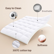 Aysgarth Cooling Mattress Topper Breathable Six Bed Sizes