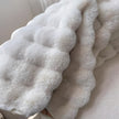 Askham Round Bubble Rug Fluffy Fleece Circle Carpet