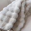 Askham Round Bubble Rug Fluffy Fleece Circle Carpet