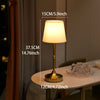 Linton Cordless Table Lamp Brushed Metal Touch Dimmable