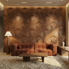 Richmond Bowtie 3D Leather Wall Panel Padded Geometric