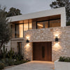 Acomb Up Down Outdoor Wall Light Black 12W LED