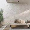 Richmond Bowtie 3D Leather Wall Panel Padded Geometric