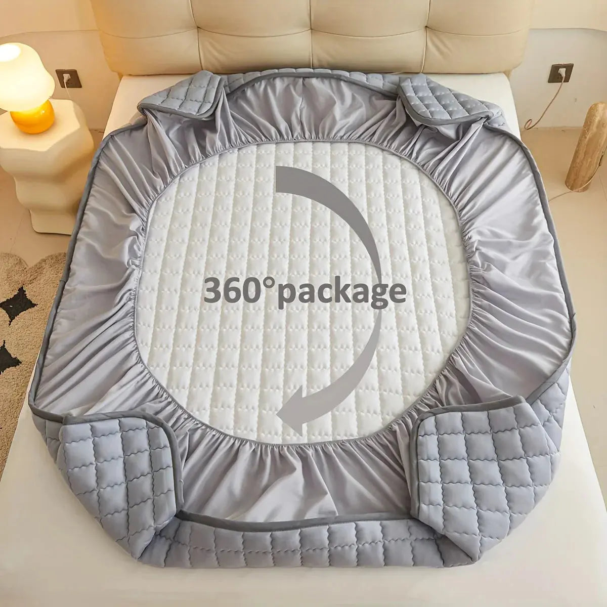 Wareham Waterproof Mattress Protector Quilted Fitted Pad