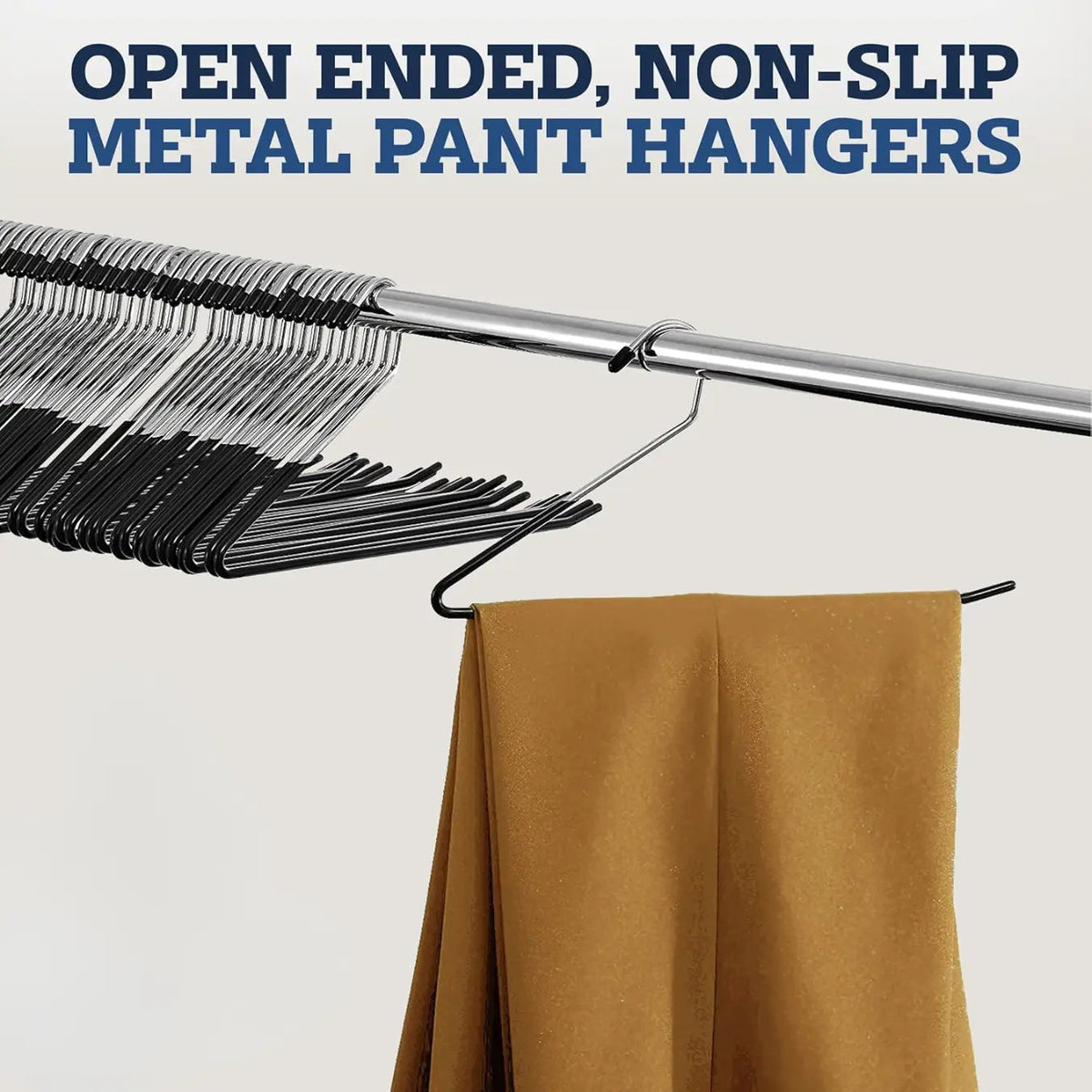 Mousehole Z Shaped Trouser Hangers Set of 10 Non Slip