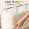 Aysgarth Cooling Mattress Topper Breathable Six Bed Sizes