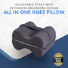 Embsay Memory Foam Knee Pillow Contoured for Side Sleepers