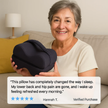 Embsay Memory Foam Knee Pillow Contoured for Side Sleepers