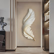 Grasmere Feather Wall Art Lamp LED Remote Dimmable Panel