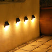 Corbridge Solar Step Lights Set of 8 Dusk to Dawn