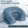 Wensley Adjustable Reading Pillow Folding U Shape Design