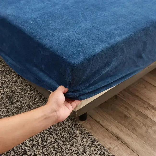 Airton Flannel Fleece Sheet Set Deep Pocket Warm Bedding