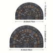 Kirkby Semicircle Mosaic Door Mat Non-Slip Indoor Outdoor