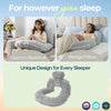 Wensley Adjustable Reading Pillow Folding U Shape Design
