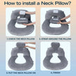 Wensley Adjustable Reading Pillow Folding U Shape Design