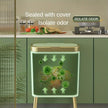 Kelham 15L Slim Waste Bin Odour Sealing Lid Raised Legs