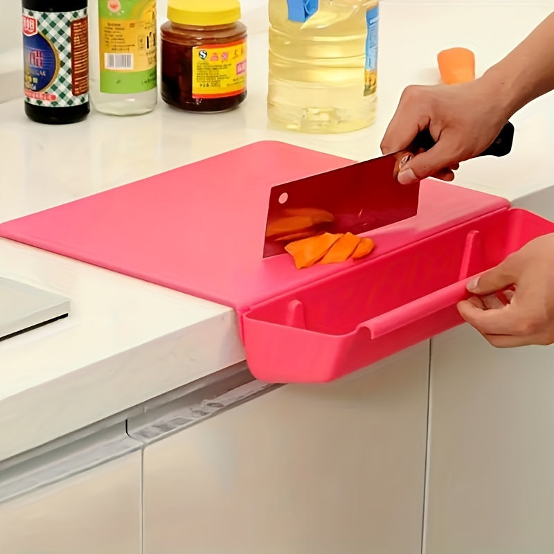 Yarm 2 in 1 Chopping Board with Storage Box Food Prep