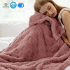 Dentdale Checkered Fleece Throw Blanket Soft Four Sizes