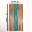 Hawes Resin River Chopping Board Acacia Wood Serving Board