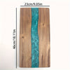 Hawes Resin River Chopping Board Acacia Wood Serving Board