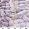 Dentdale Checkered Fleece Throw Blanket Soft Four Sizes