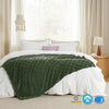 Dentdale Checkered Fleece Throw Blanket Soft Four Sizes