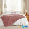 Dentdale Checkered Fleece Throw Blanket Soft Four Sizes