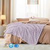 Dentdale Checkered Fleece Throw Blanket Soft Four Sizes