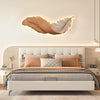 Grasmere Feather Wall Art Lamp LED Remote Dimmable Panel