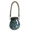 Wooler Mosaic Glass Solar Lights Set of 4 Garden Lanterns