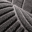 Hayling Semicircle Rubber Door Mat Non-Slip Dirt Trapping