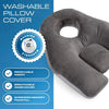Garsdale Face Down Pillow Dual Sided Memory Foam Cushion