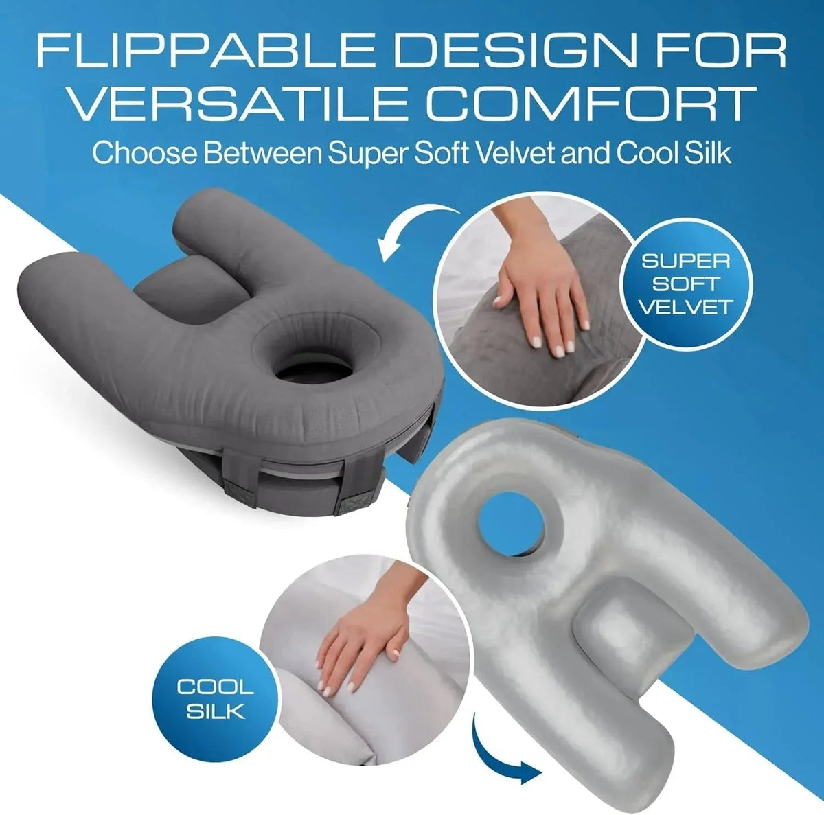 Garsdale Face Down Pillow Dual Sided Memory Foam Cushion