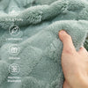 Dentdale Checkered Fleece Throw Blanket Soft Four Sizes
