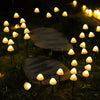 Grassington Solar Mushroom String Lights 5 m Garden