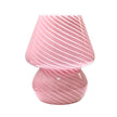 Ilkley Murano Style Glass Mushroom Lamp USB Dimmable