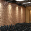 Richmond Bowtie 3D Leather Wall Panel Padded Geometric
